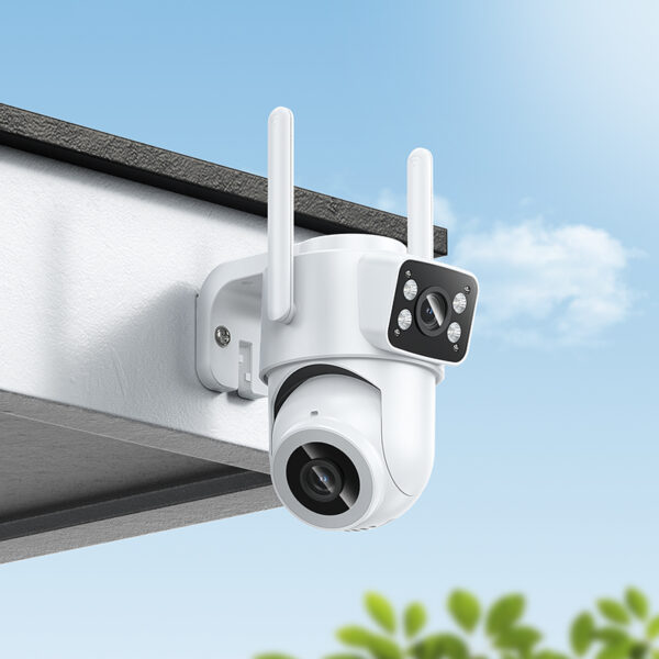 HOCO D9 Outdoor PTZ HD Dual Camera - Image 4
